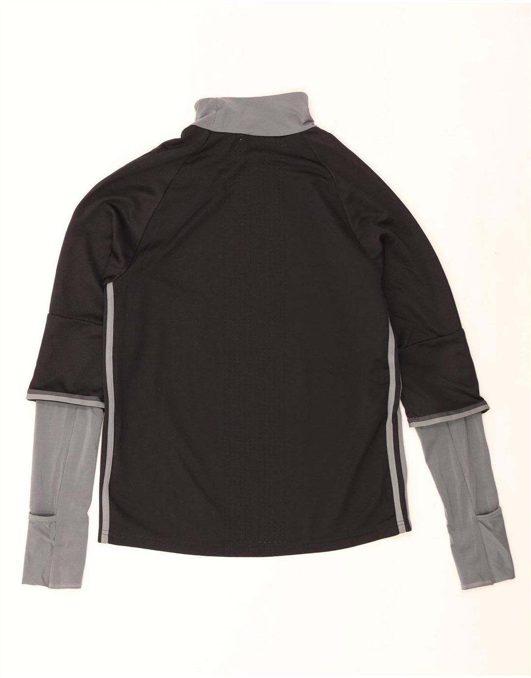 Adidas Jungen Climacool Top Langarm 13-14 Jahre Schwarz Colourblock
