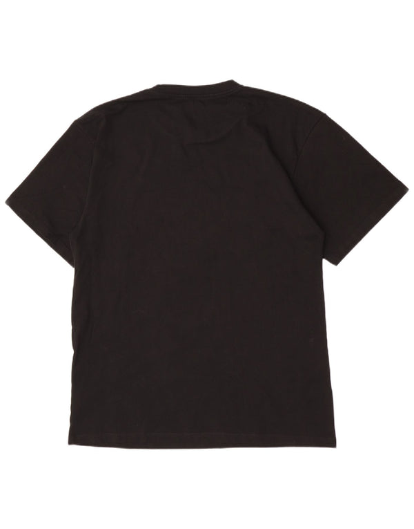 Karl Kani Herren T-Shirt Top Large Schwarz Baumwolle