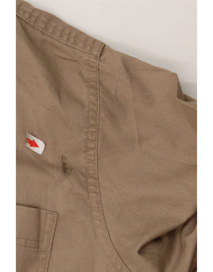 Wrangler Herren-Hemd, groß, beige, Baumwolle