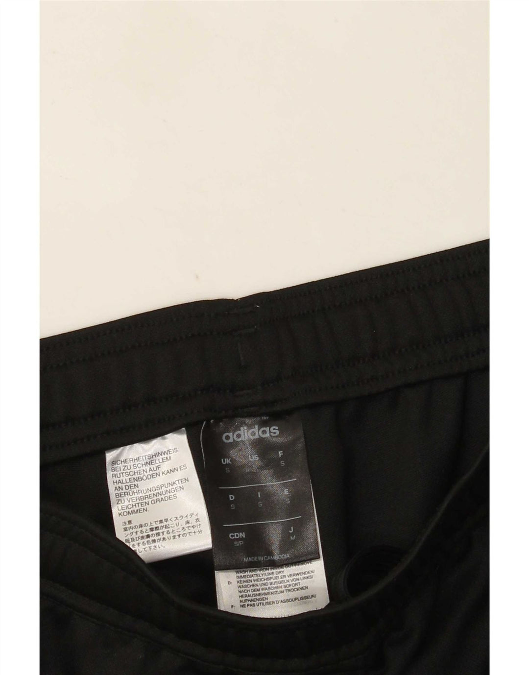 Adidas Herren Climalite Trainingshose, Größe S, Schwarz, Polyester
