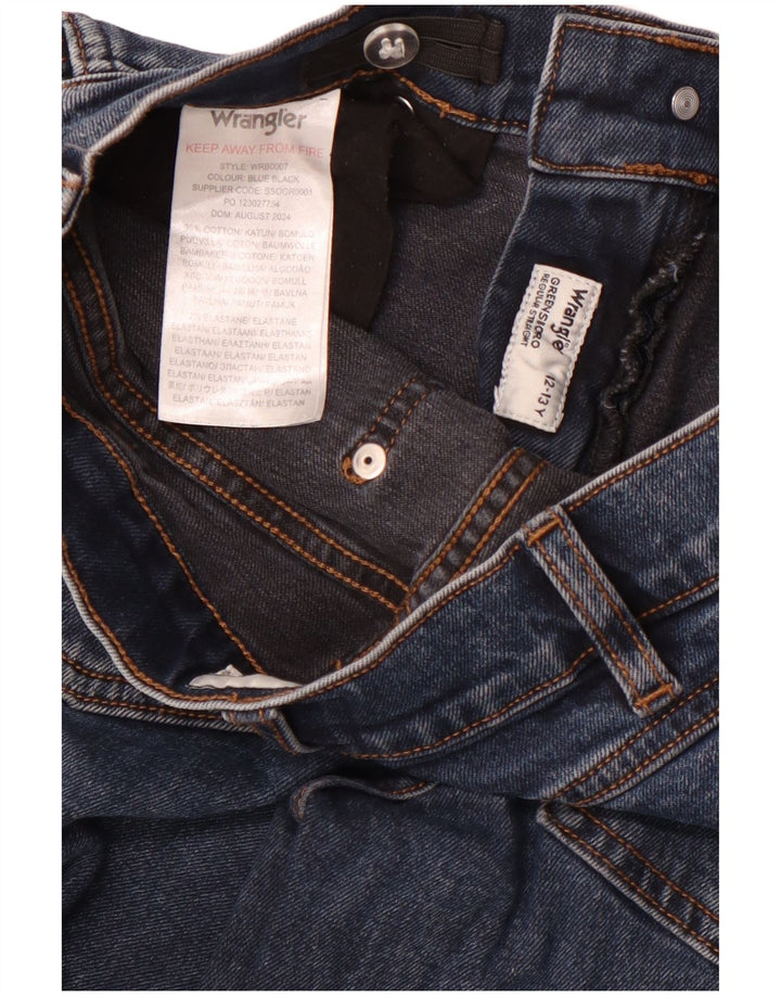 WRANGLER Greensboro Straight Jeans für Mädchen, 12–13 Jahre, W26 L27, Marineblau