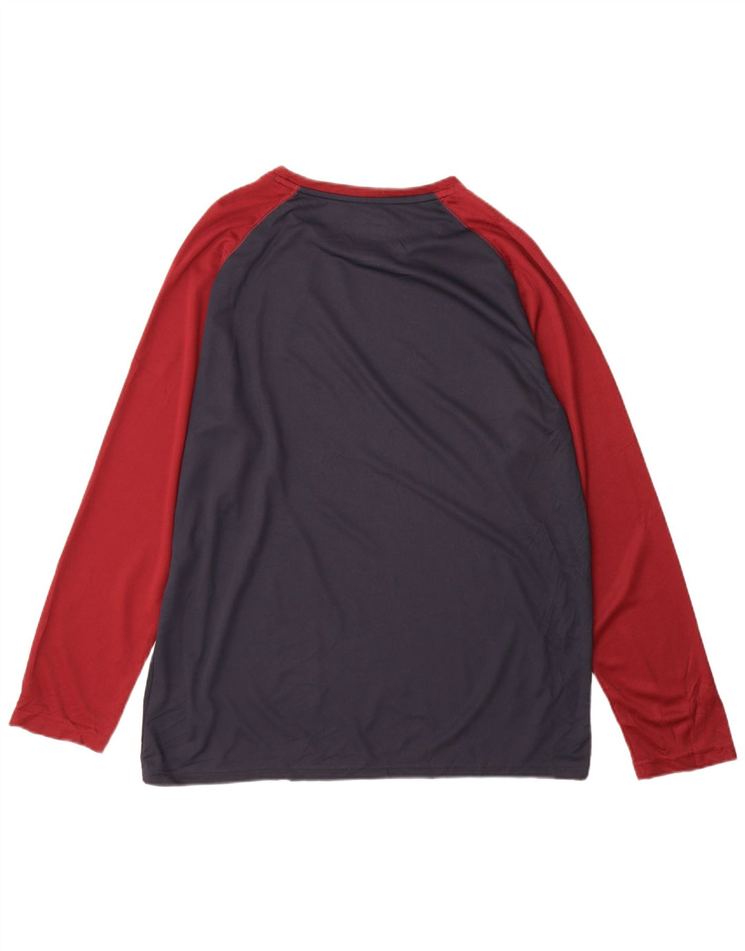 Mountain Warehouse Herren-Oberteil, langärmlig, XL, Marineblau, Farbblock-Polyester