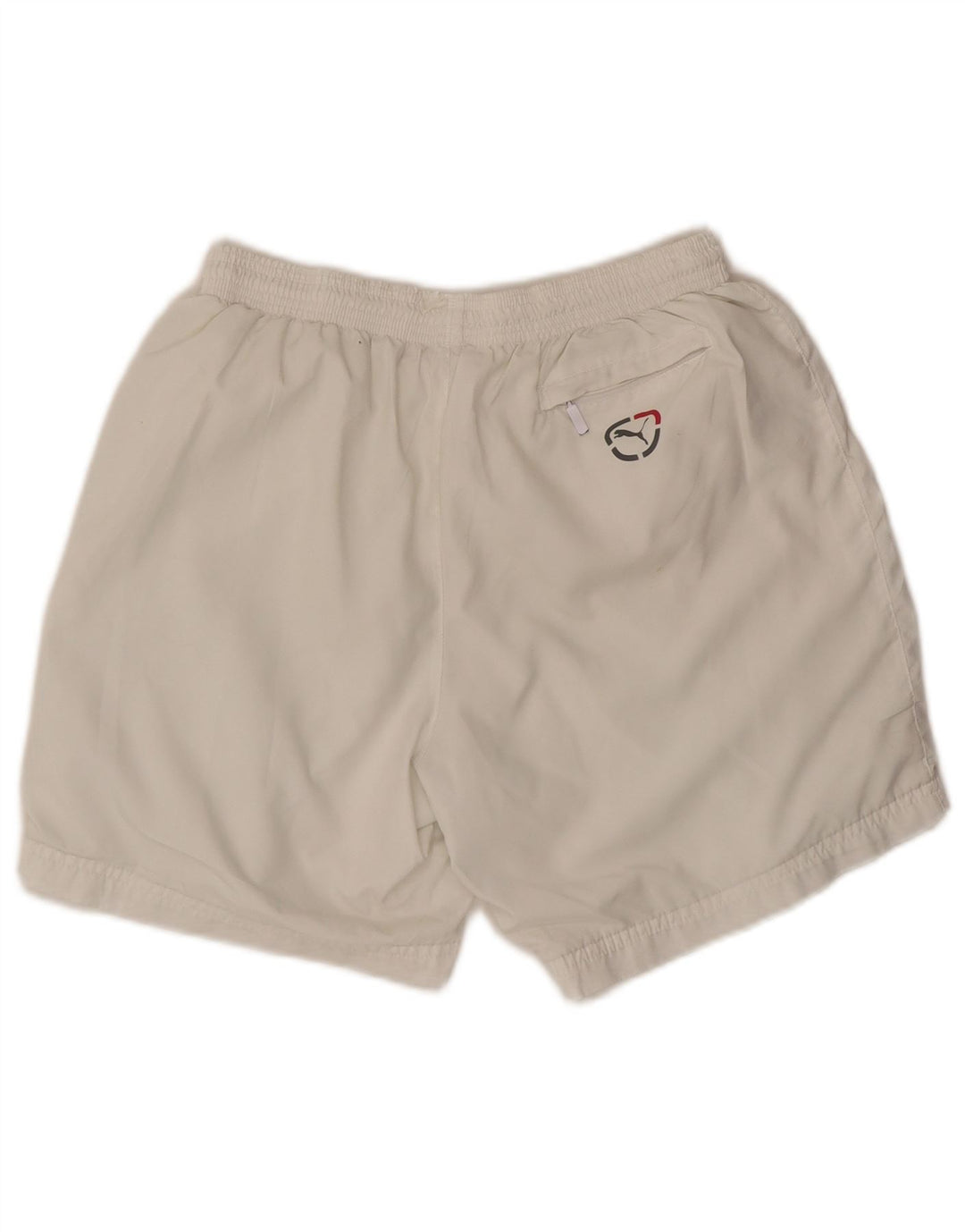 Puma Herren Sportshorts Mittelweißes Polyester