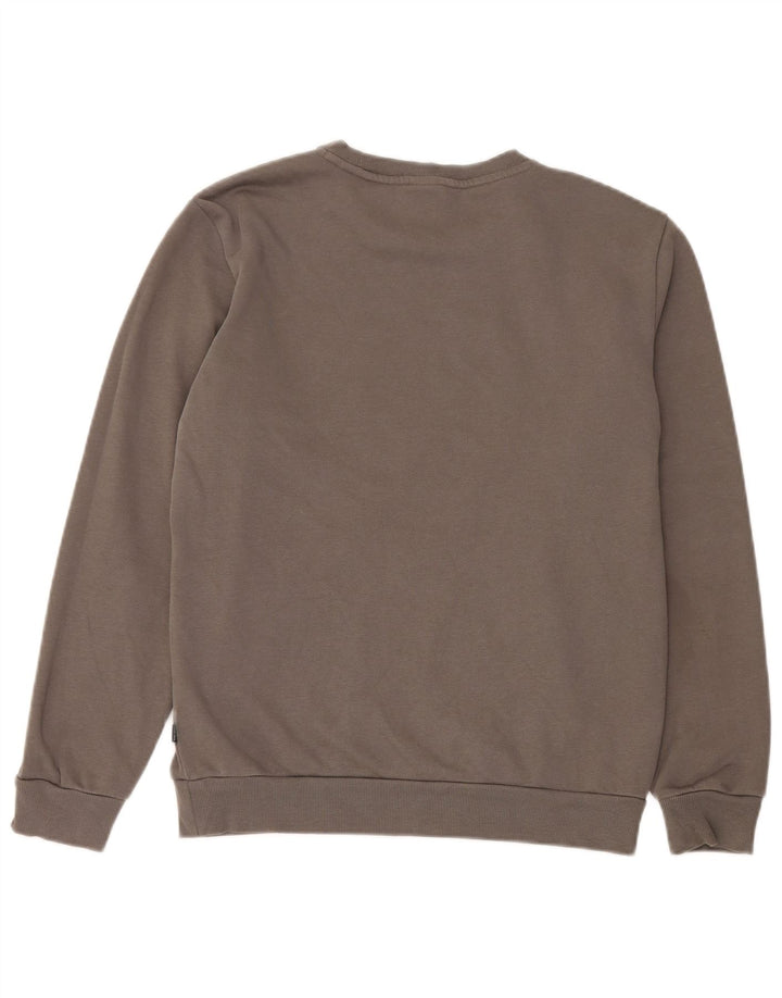 Puma Herren Sweatshirt Pullover Small Grau Baumwolle