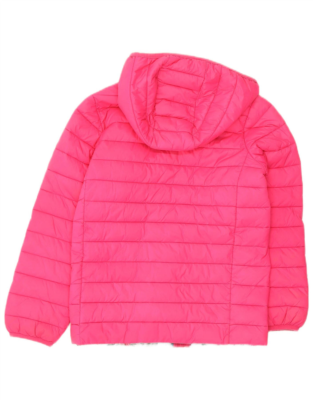 Joules Wattierte Jacke mit Kapuze für Mädchen, 9–10 Jahre, Rosa, Polyamid