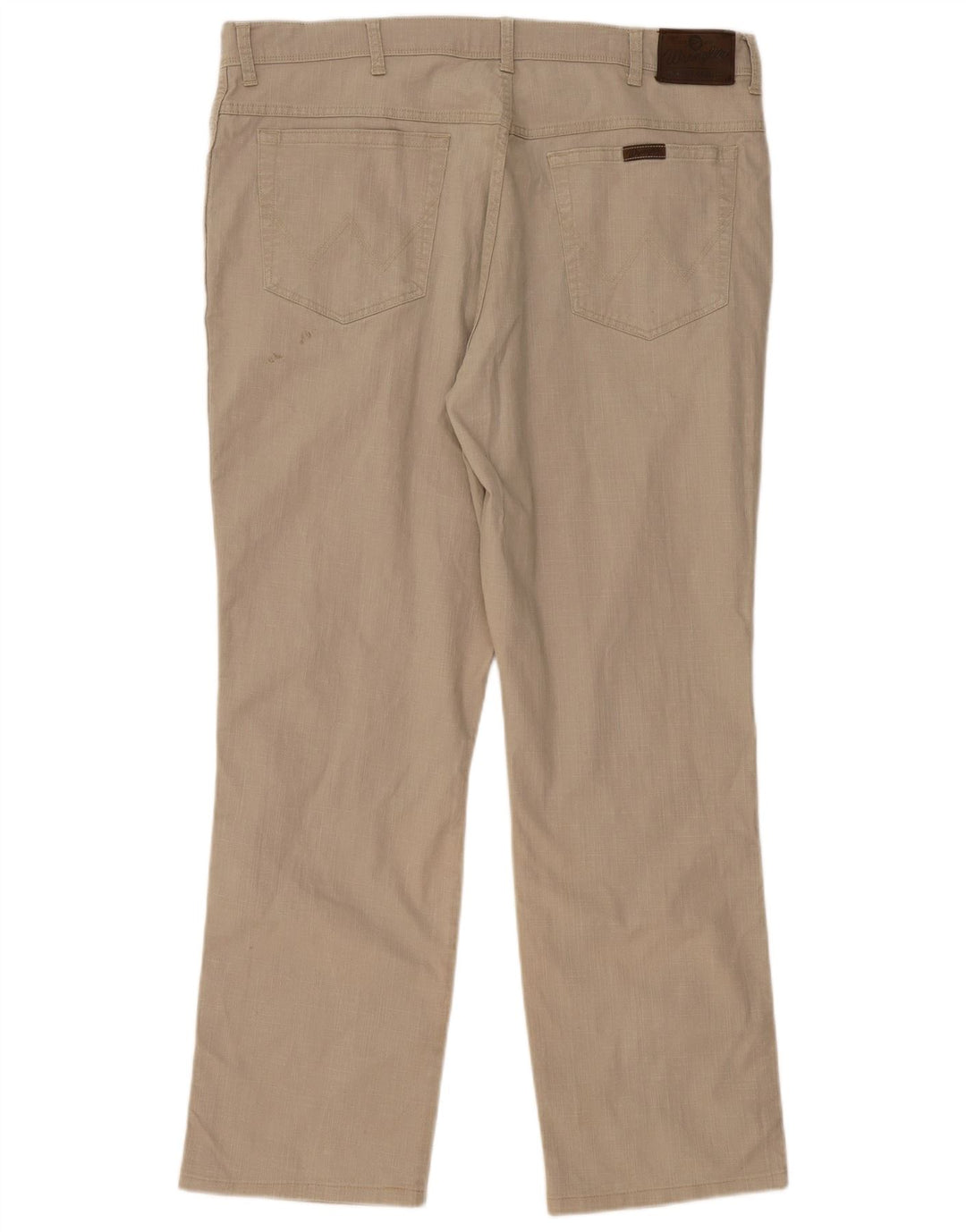 WRANGLER Herren-Freizeithose mit normaler Passform und gerader Passform, W40, L32, Beige, Baumwolle