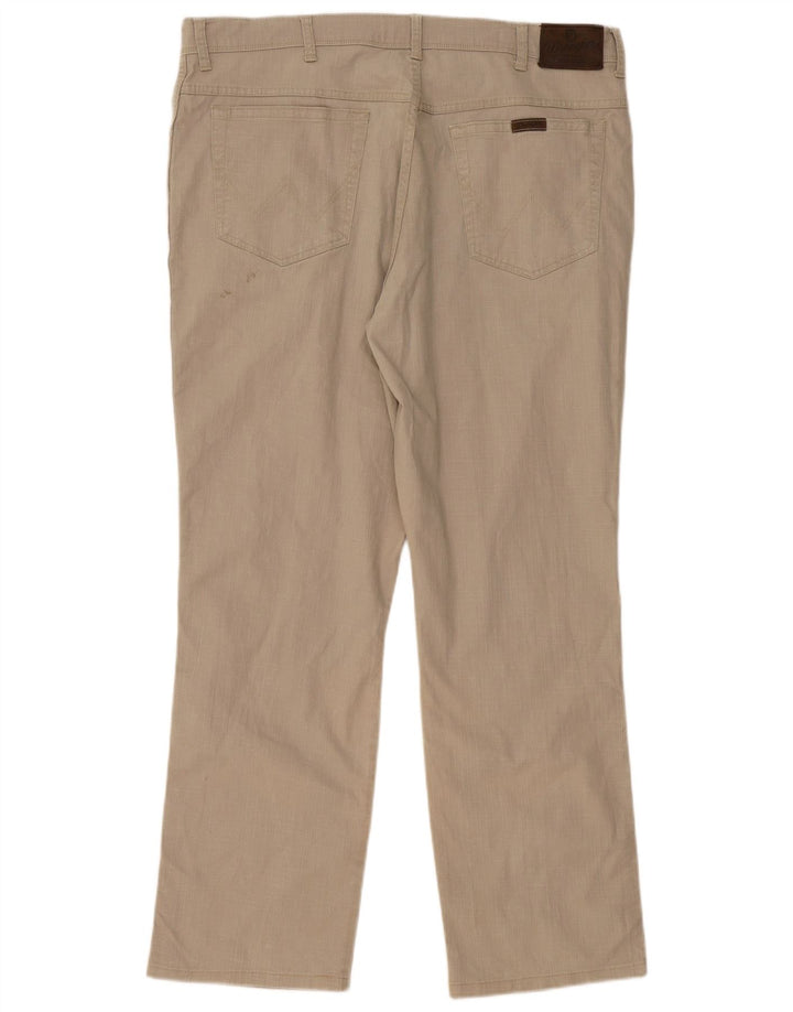 WRANGLER Herren-Freizeithose mit normaler Passform und gerader Passform, W40, L32, Beige, Baumwolle