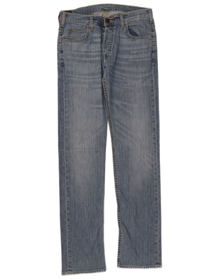 LEE Damen Powell Slim Jeans W31 L34 Blaue Baumwolle
