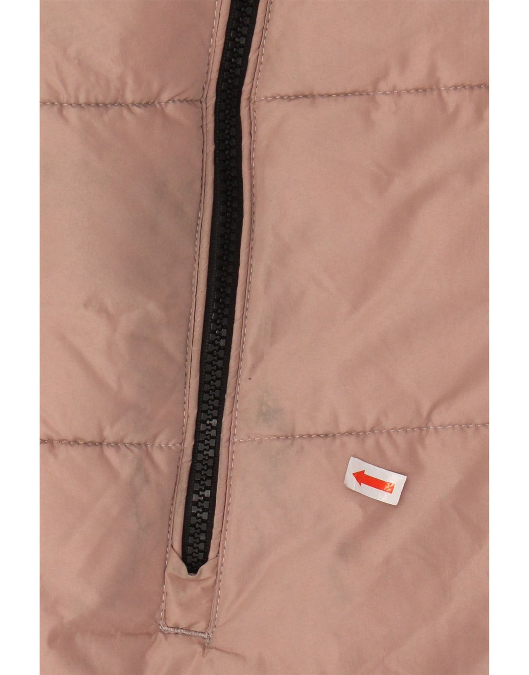 KHUJO Damen Übergroßer, wattierter Mantel mit Kapuze, UK 6, XS, Rosa, Polyester