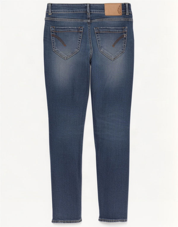 Dondup Damen Skinny Jeans W28 L31 Blaue Baumwolle