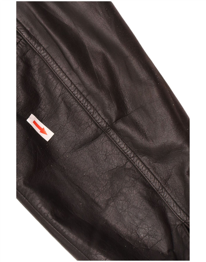 WESTBURY Herren Lederjacke IT 52 XL Schwarzes Leder