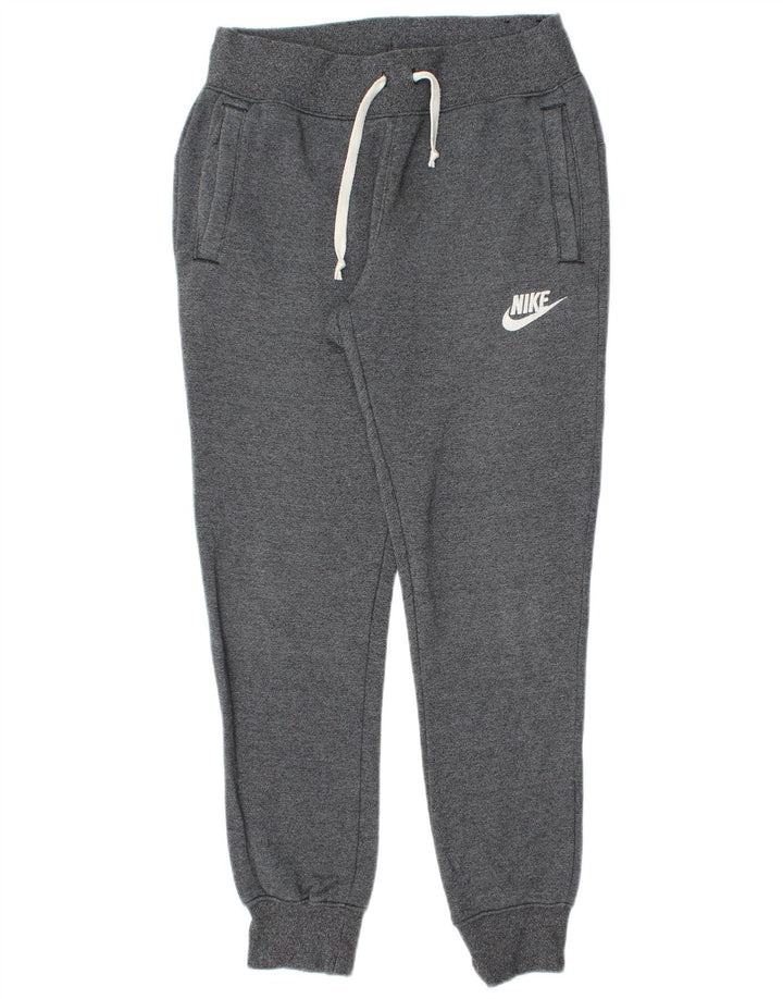 Nike Herren-Trainingshose, Jogginghose, Größe S, graue Baumwolle
