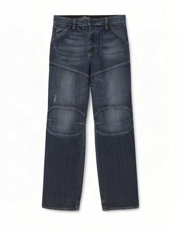 G-Star Herren Distressed Loose Jeans W33 L29 Blaue Baumwolle