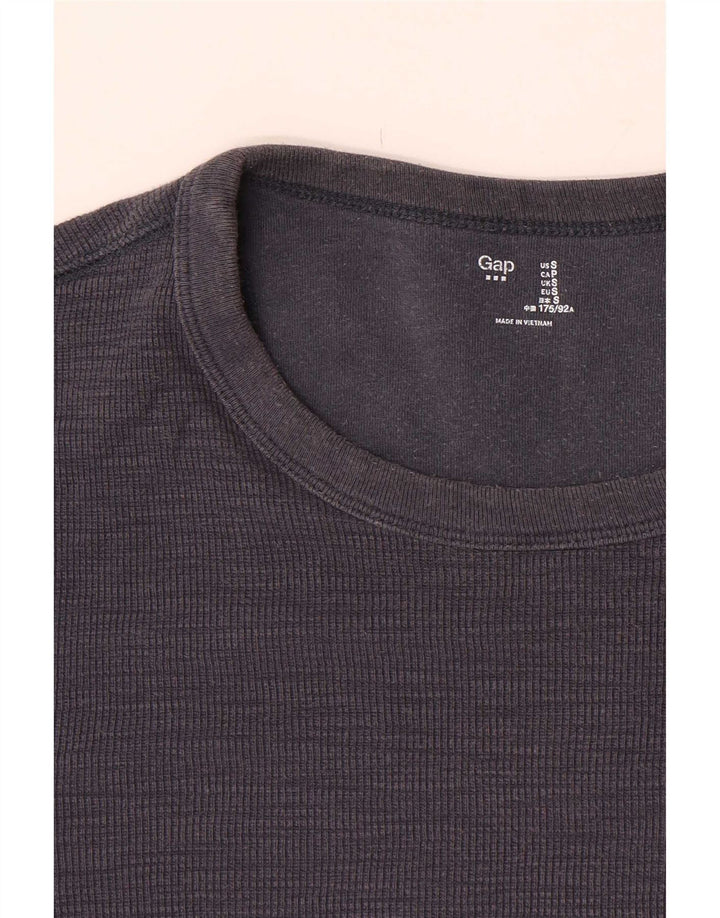 Gap Herren-Top, langärmelig, Größe S, Marineblau
