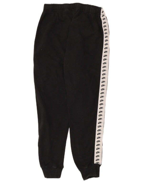 Nike Mens Graphic Tracksuit Trousers Joggers Medium Black Colourblock