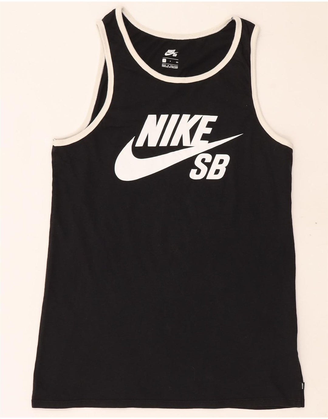 NIKE Herren-T-Shirt mit Grafik, Größe S, Schwarz, Baumwolle