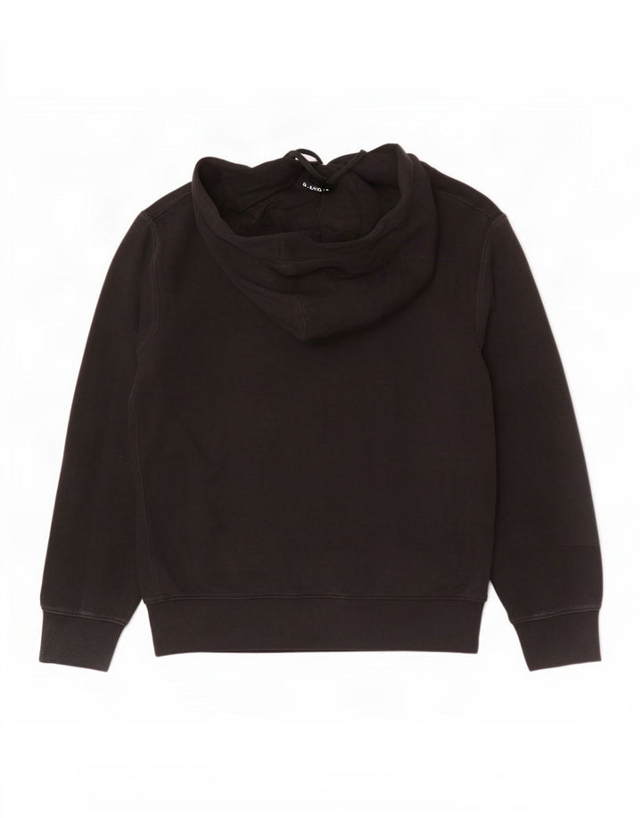 Nike Herren-Hoodie-Pullover aus mittelschwarzer Baumwolle