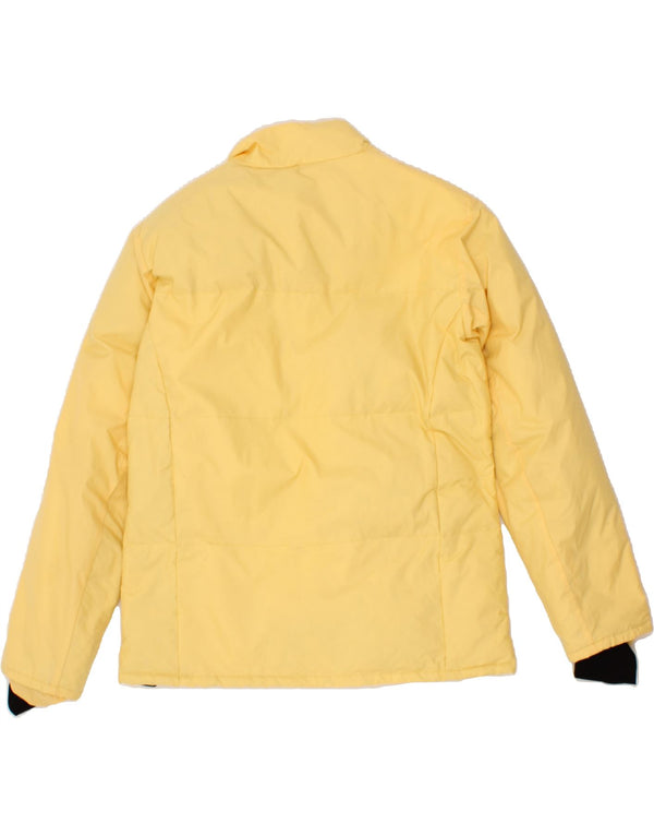 NIKE Womens Ace Padded Jacket UK 18 XL Yellow