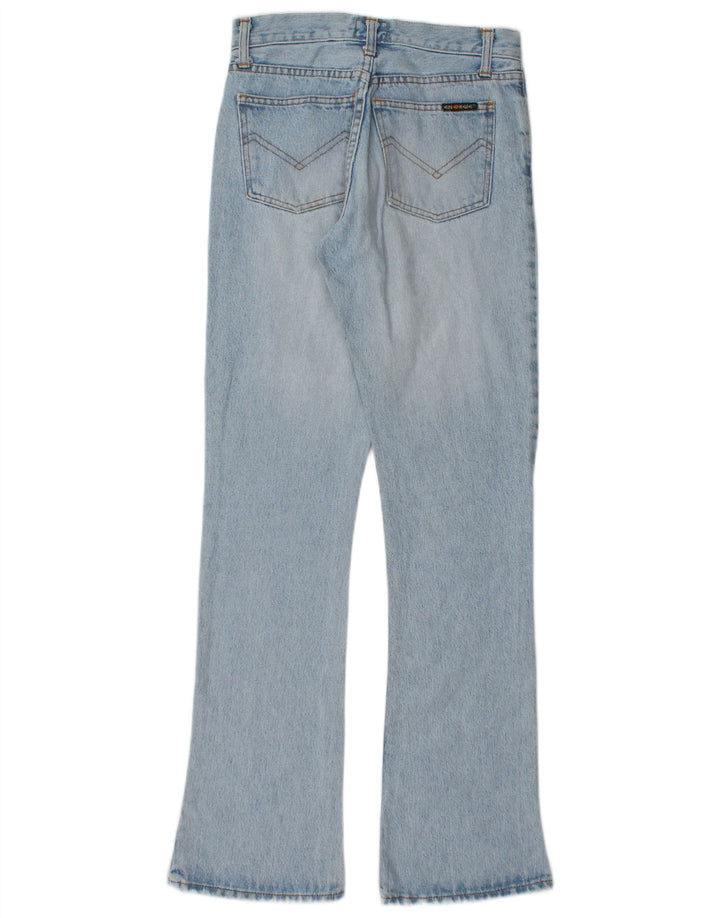 ENERGIE Womens Bootcut Jeans W27 L30 Blue Cotton