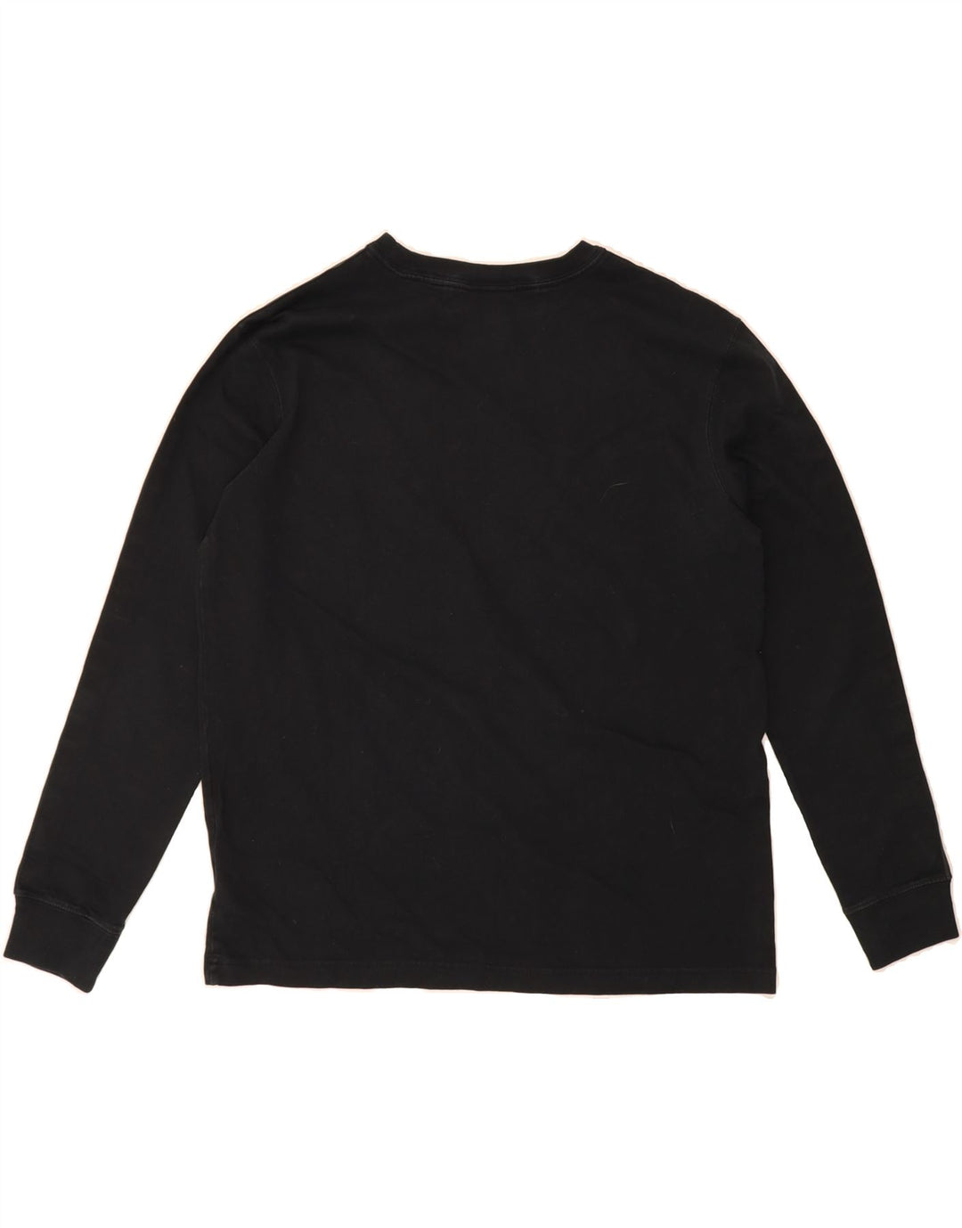 NIKE Womens Graphic Sweatshirt Jumper UK 14 Medium Black Cotton Vintage Nike and Second-Hand Nike from Messina Hembry 
