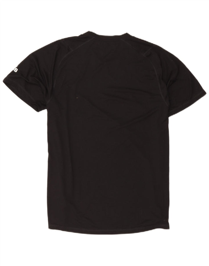 Adidas Herren Grafik T-Shirt Top Large Schwarz Polyester