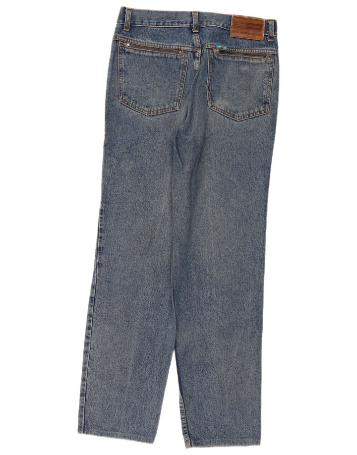 Carrera Herren Straight Jeans W32 L30 Blaue Baumwolle