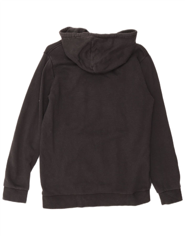 Adidas Herren Graphic Hoodie Pullover Mittelschwarze Baumwolle