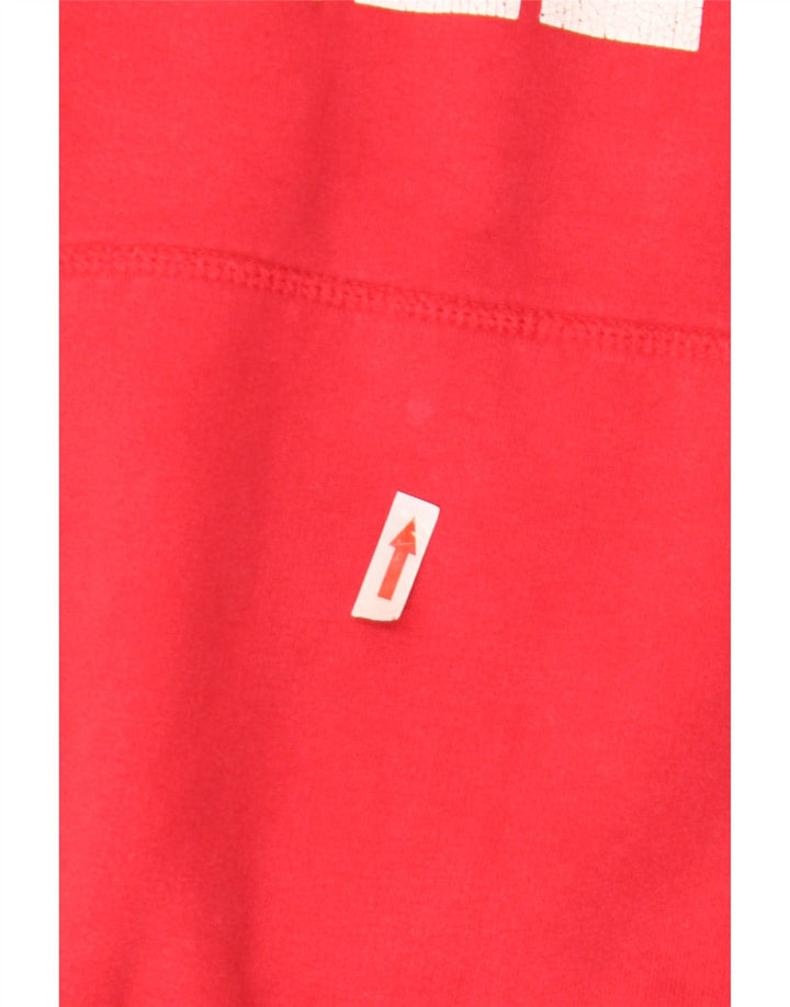 Superdry Herren-Kapuzenpullover mit Grafik, Größe L, Rot