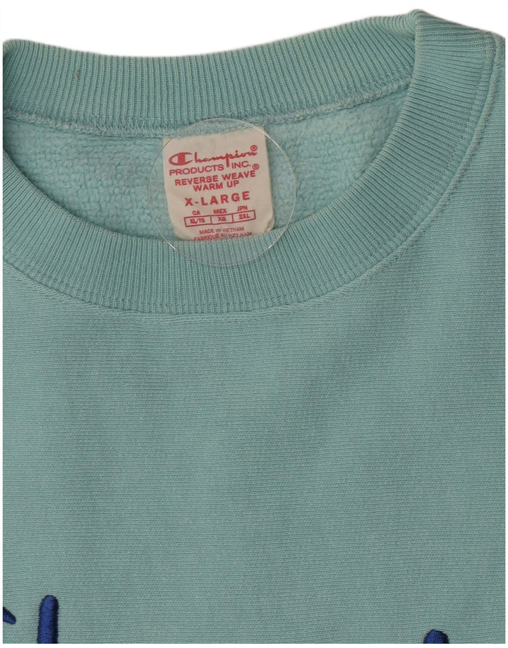 Champion Herren Grafik-Sweatshirt-Pullover XL Türkis