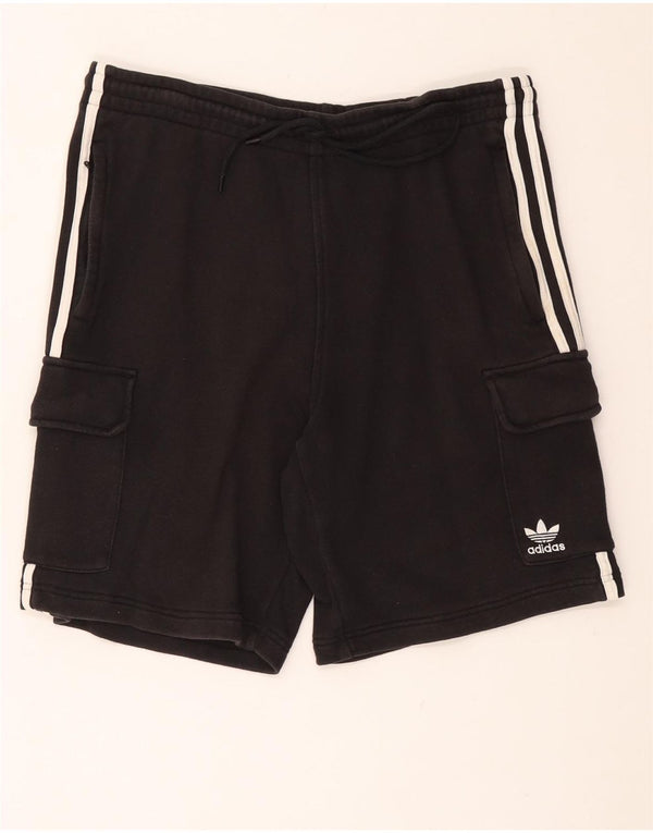 Adidas Herren Graphic Sport Shorts Medium Schwarz Baumwolle Sport