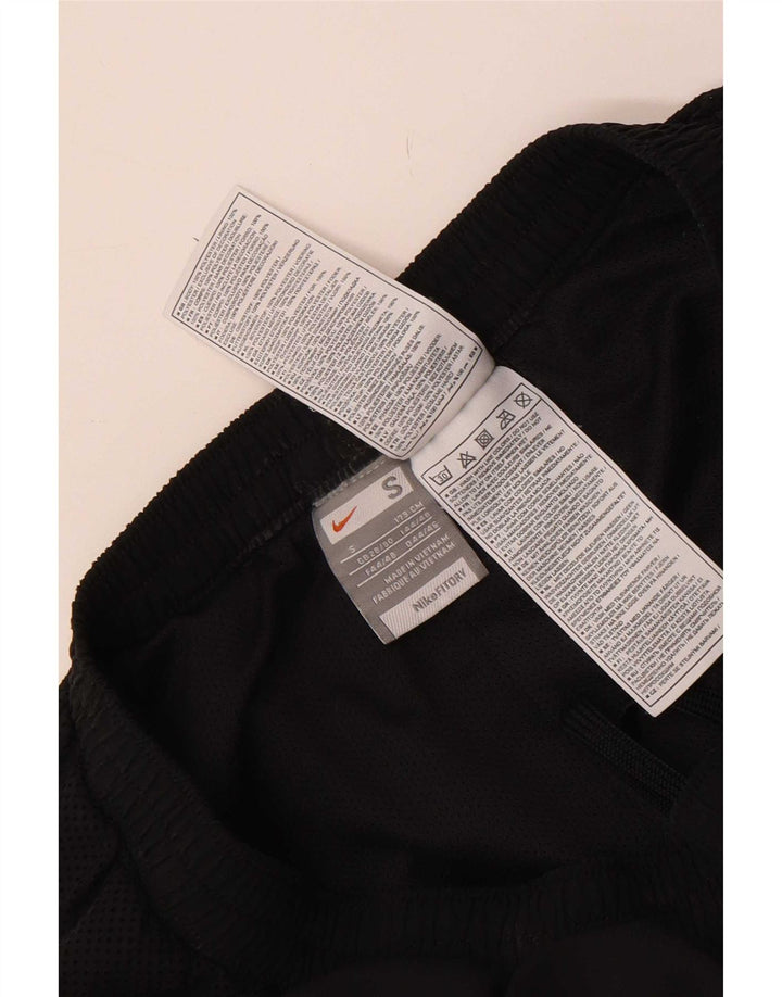 Nike Herren-Sportshorts, Größe S, Schwarz, Colourblock-Polyester
