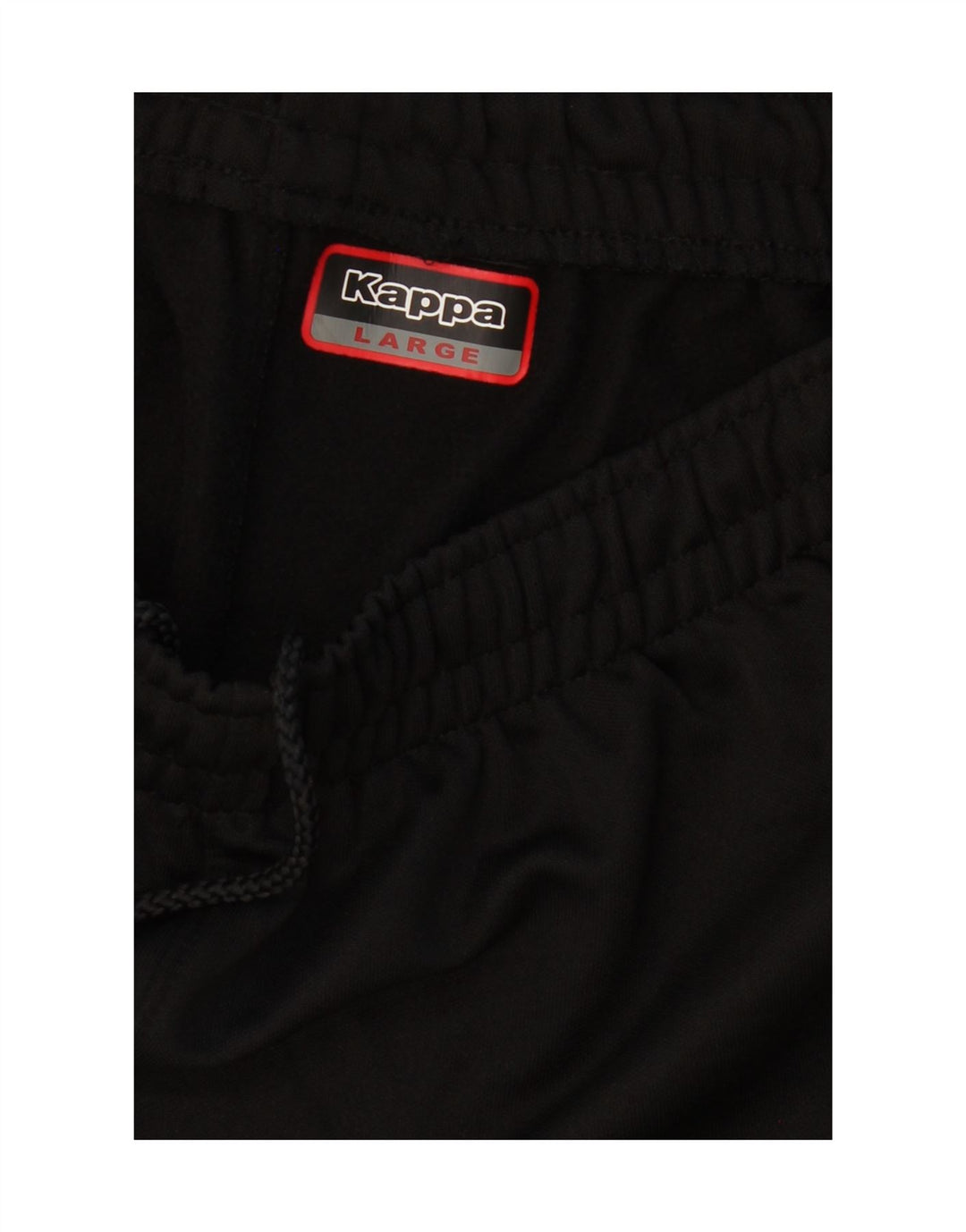 KAPPA Mens Bermuda Sport Shorts Large Black Vintage Kappa and Second-Hand Kappa from Messina Hembry 
