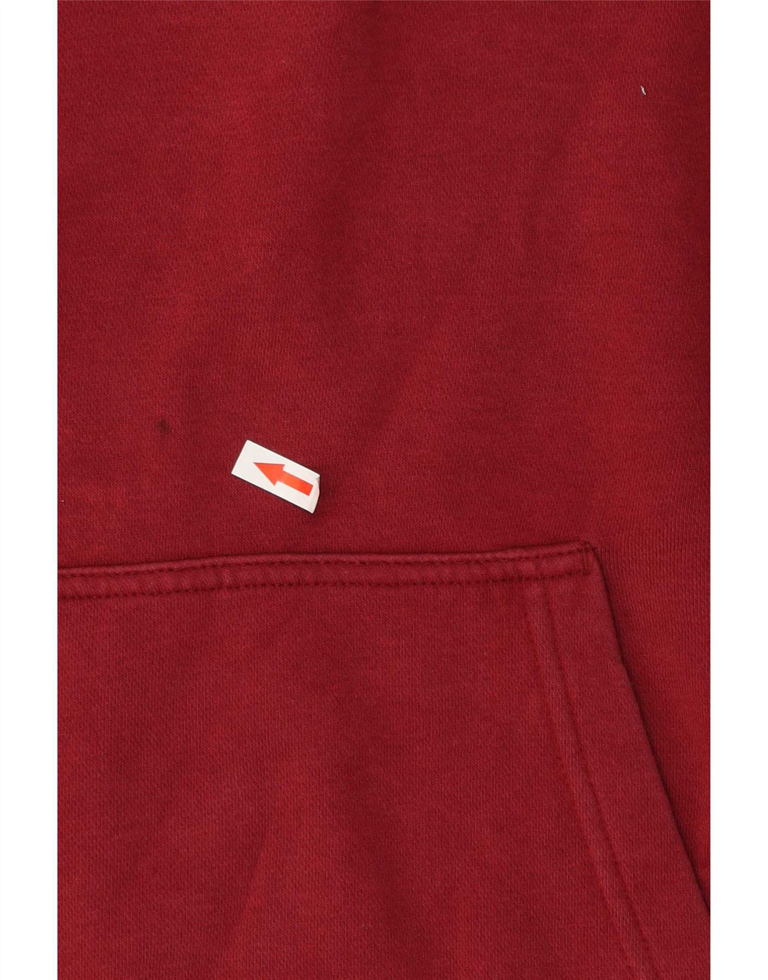 Nike Herren Kapuzenpullover aus Baumwolle in mittlerer Burgunderrot