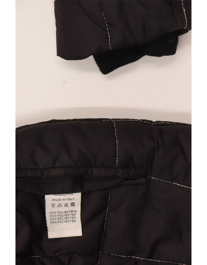 Fay Damen Wattierter Mantel UK 14 Medium Schwarz