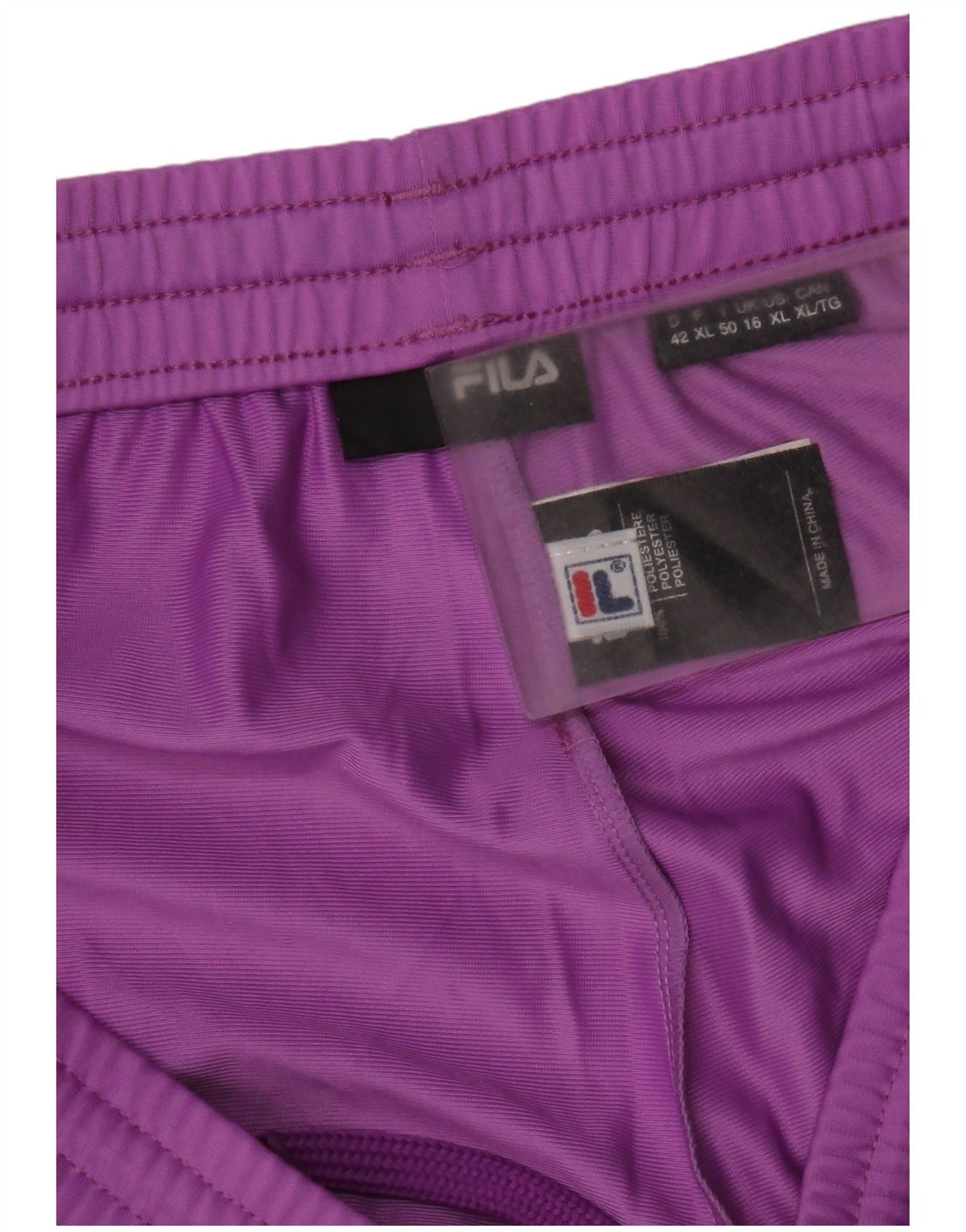 Fila Damen-Trainingshose, UK-Größe 44, Größe L, Lila, Polyester