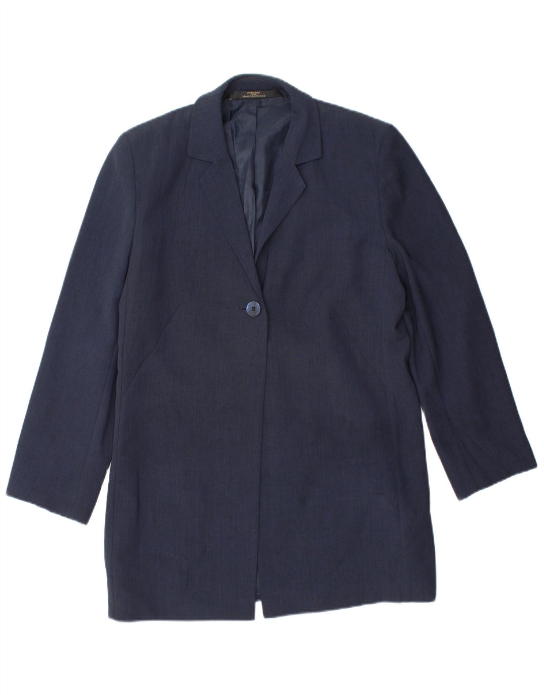 Marks & Spencer Damen St. Michael Blazer Jacke UK 10 Small Marineblau