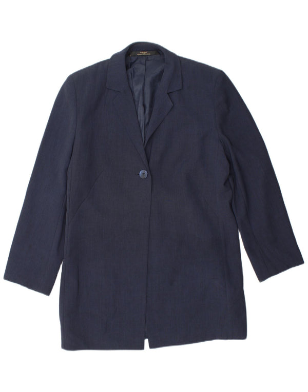 Marks & Spencer Damen St. Michael Blazer Jacke UK 10 Small Marineblau