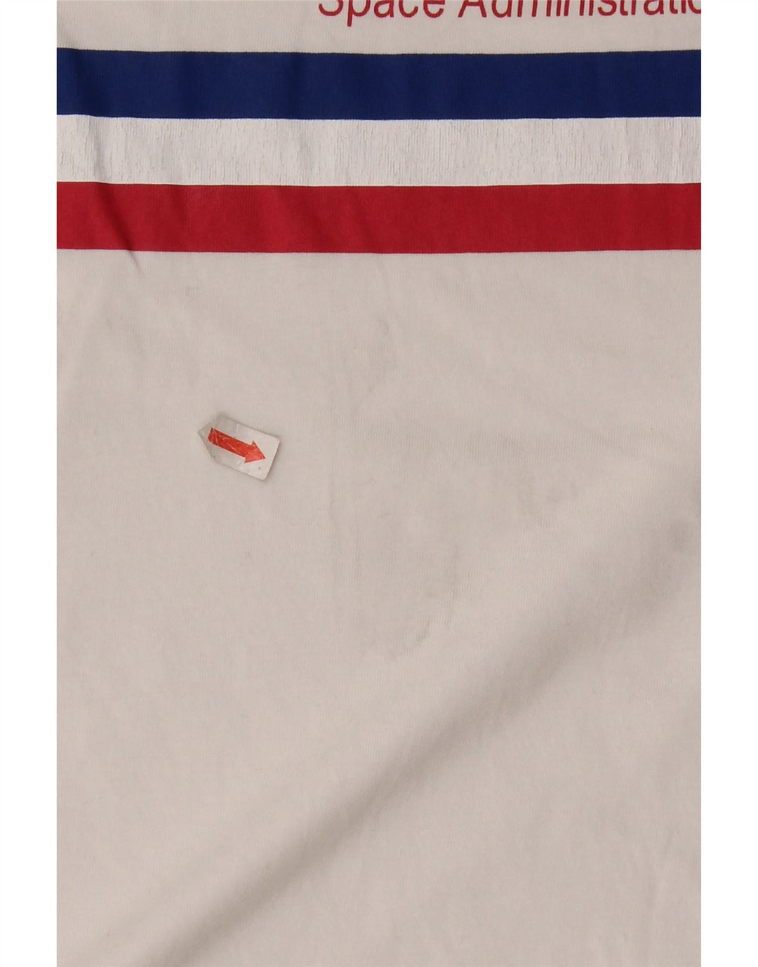 Alpha Industries Herren-T-Shirt mit Grafik, mittelweiß, gestreift, Baumwolle