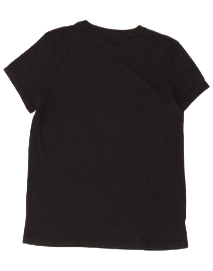 Levi's Damen Grafik-T-Shirt-Oberteil UK 6 XS Schwarz
