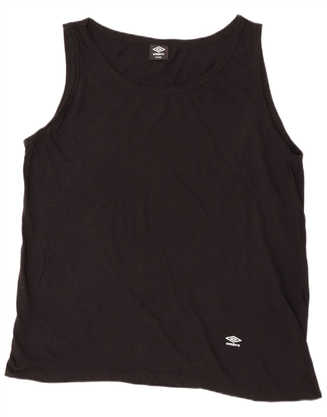 Umbro Herren Weste Top 2XL Schwarz Baumwolle