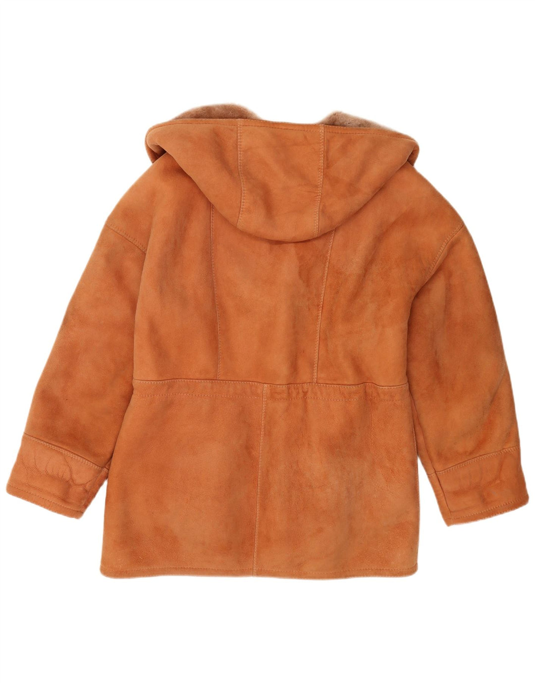 Port Banus Damen-Übergröße-Jacke mit Kapuze IT 42 Mittelorange
