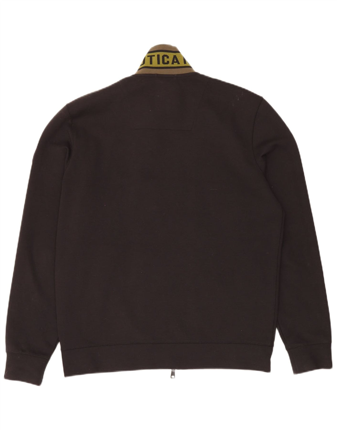 AERONAUTICA MILITARE Herren-Trainingsanzugoberteil mit Grafik, XL, Schwarz, Polyester