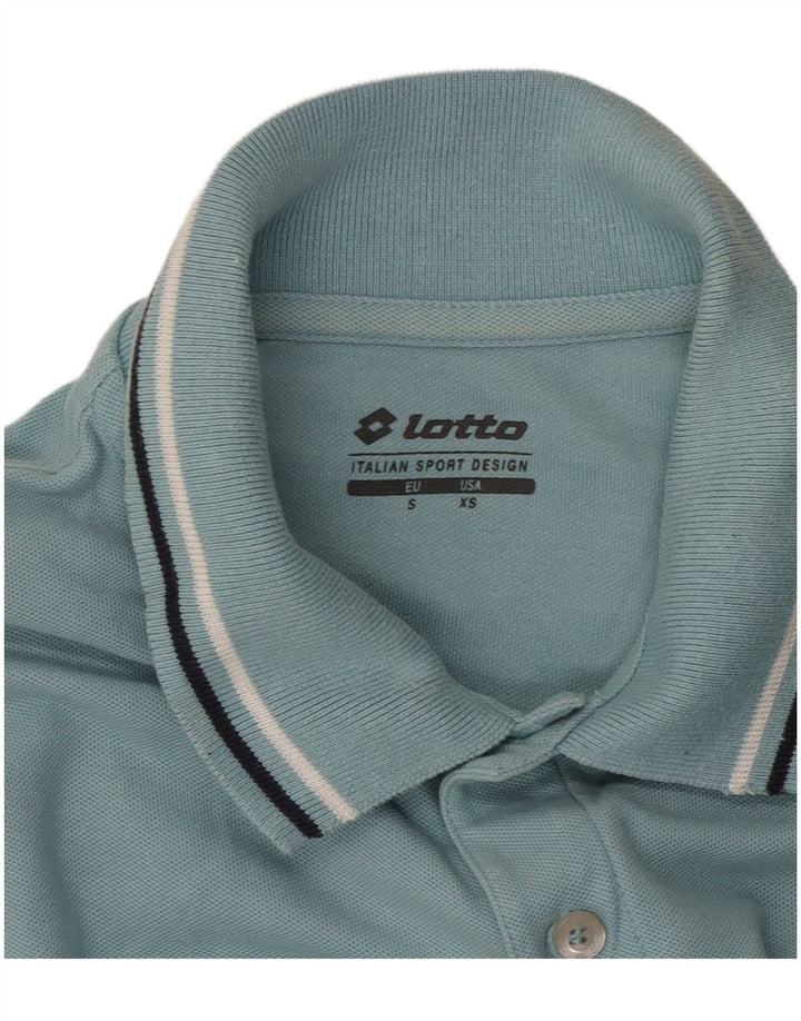Lotto Herren Poloshirt XS Blau gestreift