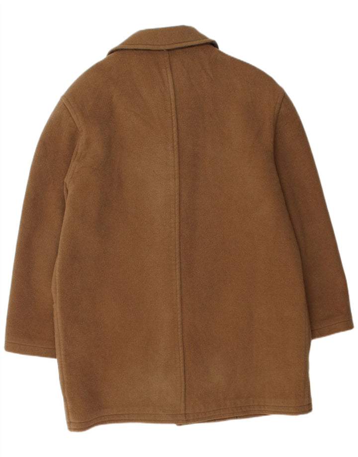 Tadon Herren Dufflecoat UK 36 Small Braun