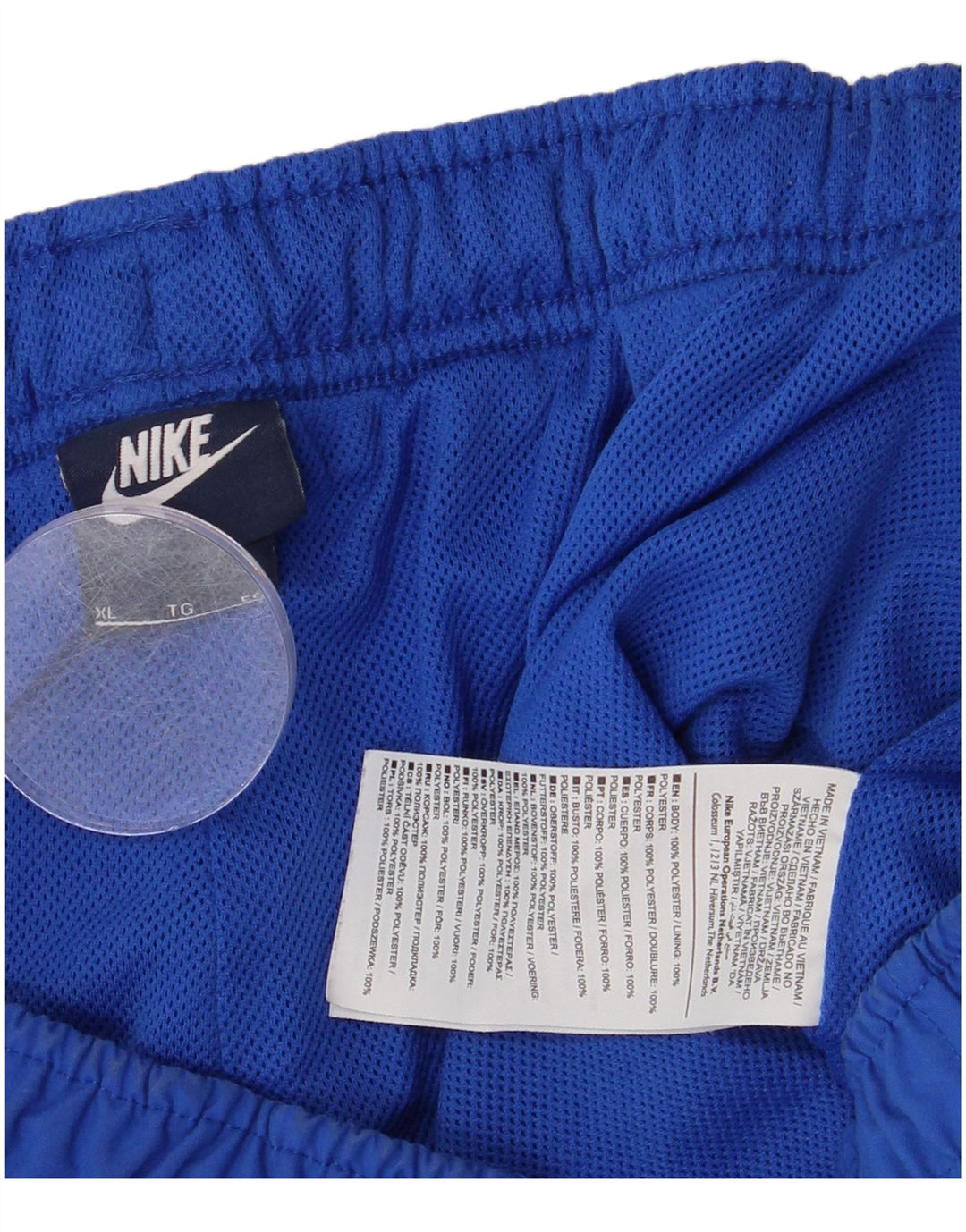 Nike Herren Graphic Sport Shorts XL Blau Polyester