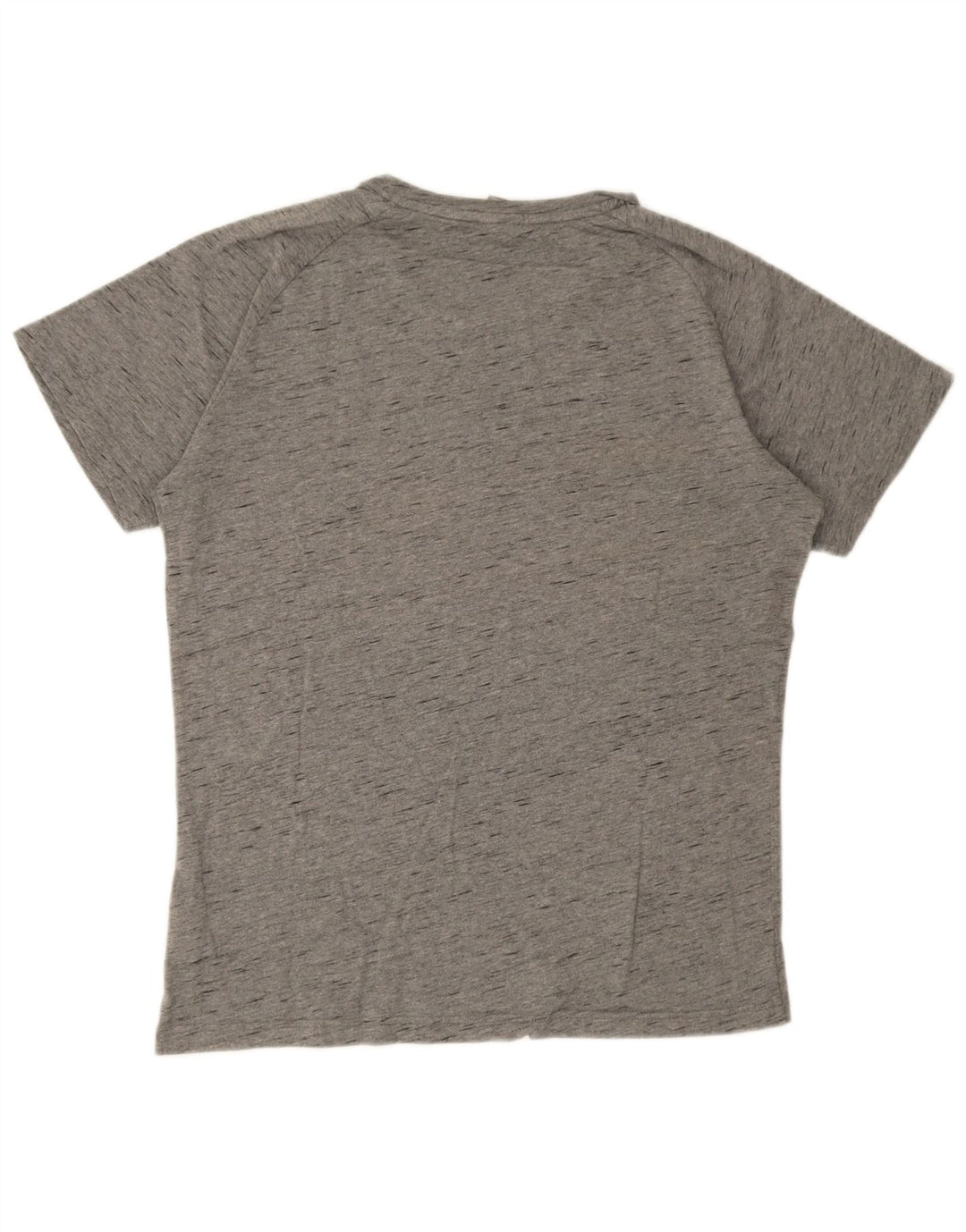 Puma Herren T-Shirt Top Large Grau meliert Baumwolle