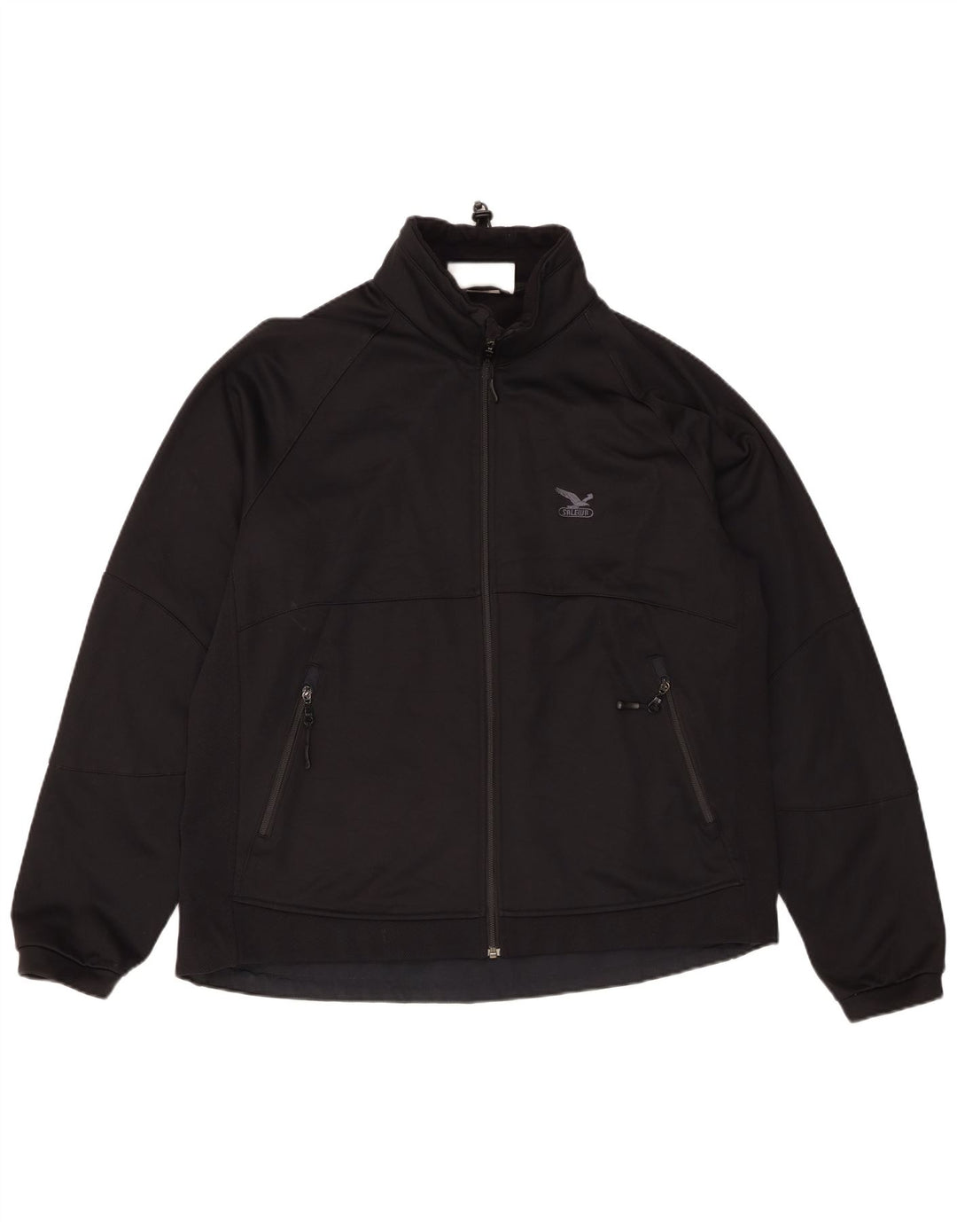 SALEWA Herren-Trainingsanzugoberteil, Jacke, 2XL, Schwarz, Polyester