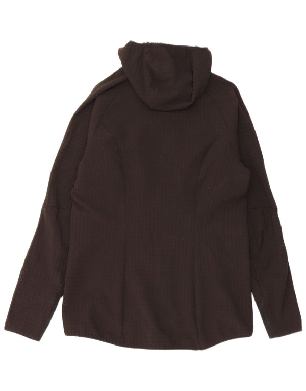 Patagonia Damen-Trainingsanzug mit Kapuze, Top-Jacke, UK 14, Größe L, Schwarz, Polyester