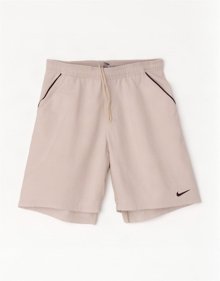 Nike Herren Dri Fit Sport Shorts Mittelweißes Polyester