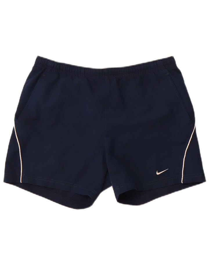 Nike Herren-Badeshorts, Größe S, Marineblau, Polyester